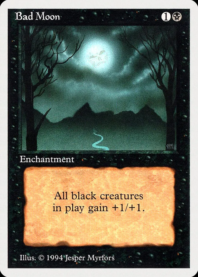 1994 Summer Magic / Edgar Bad Moon rare #94 rare card image