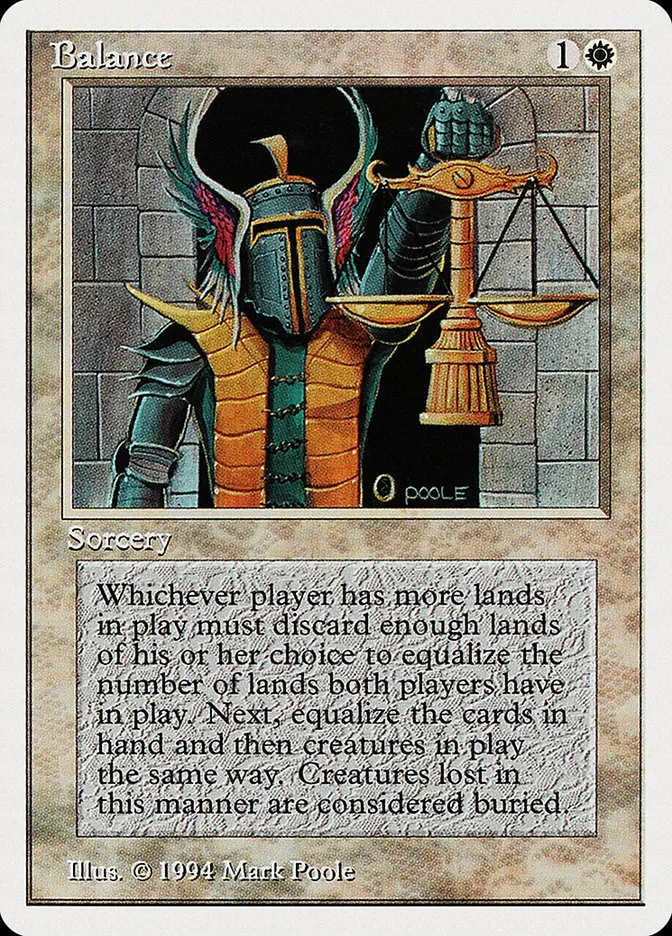 1994 Summer Magic / Edgar Balance rare #3 rare card image