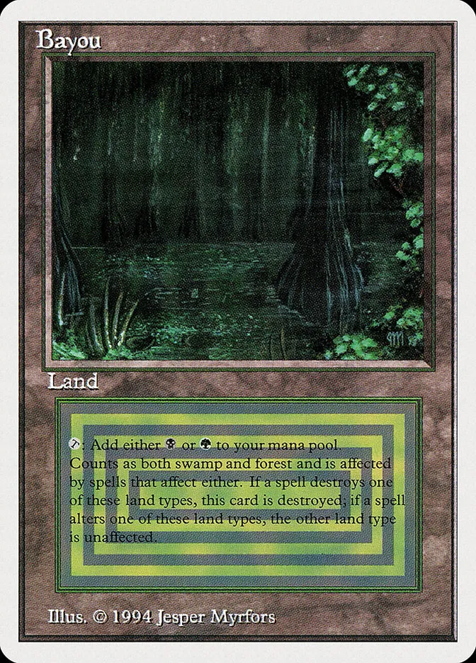 1994 Summer Magic / Edgar Bayou rare #283 rare card image