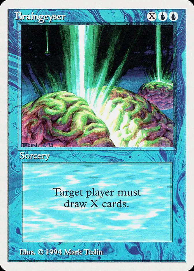 1994 Summer Magic / Edgar Braingeyser rare #50 rare card image
