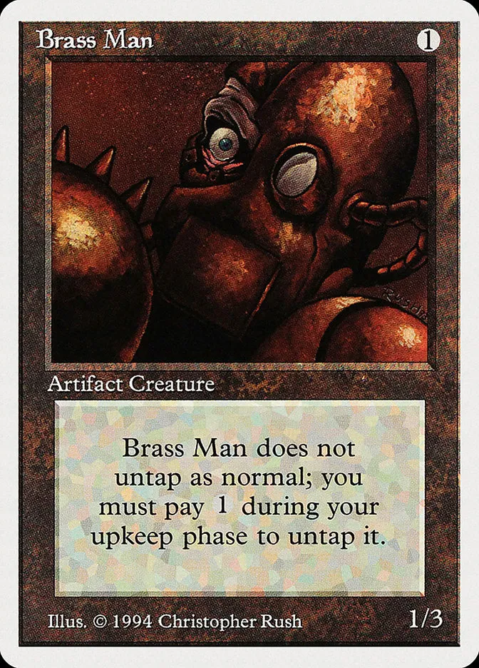 1994 Summer Magic / Edgar Brass Man uncommon #238 uncommon card image