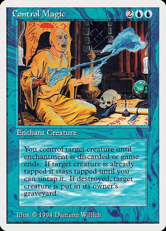 1994 Summer Magic / Edgar Control Magic uncommon #52 uncommon card image