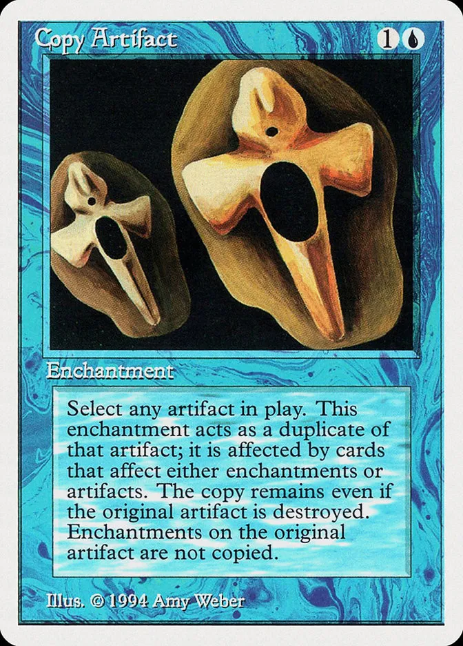 1994 Summer Magic / Edgar Copy Artifact #53 rare card image
