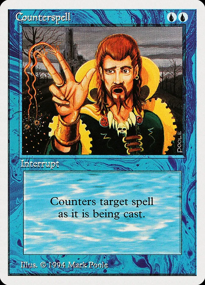 1994 Summer Magic / Edgar Counterspell uncommon #54 uncommon card image