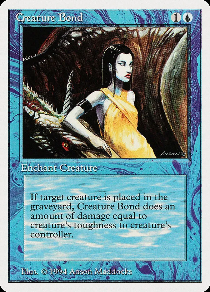 1994 Summer Magic / Edgar Creature Bond common #55 common card image