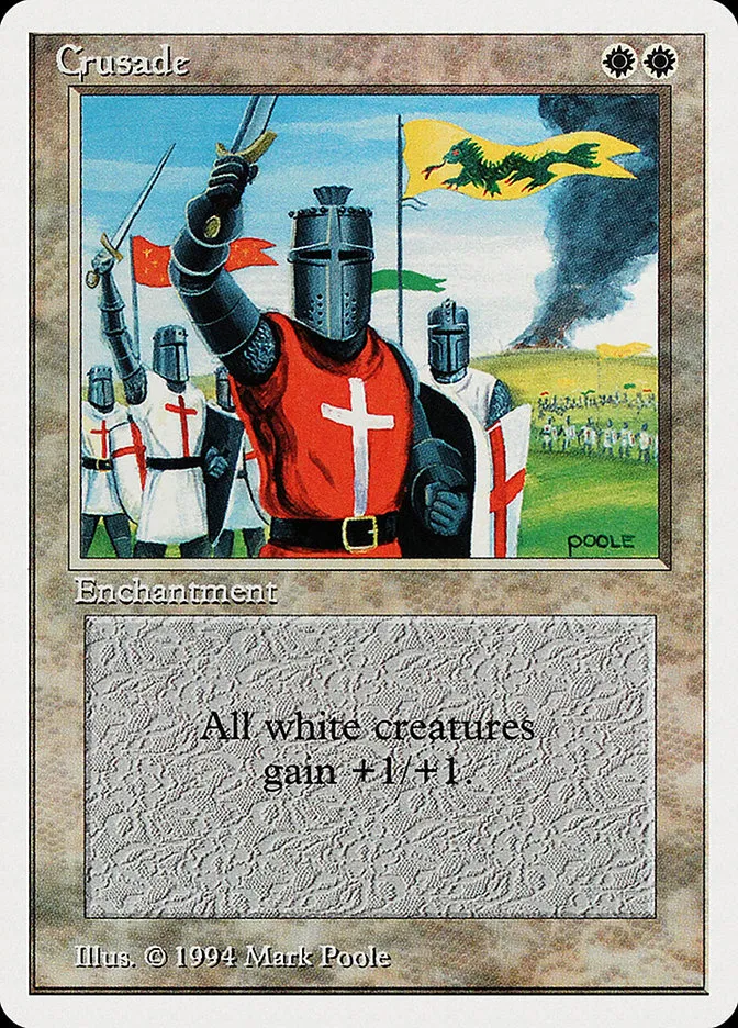 1994 Summer Magic / Edgar Crusade rare #15 rare card image