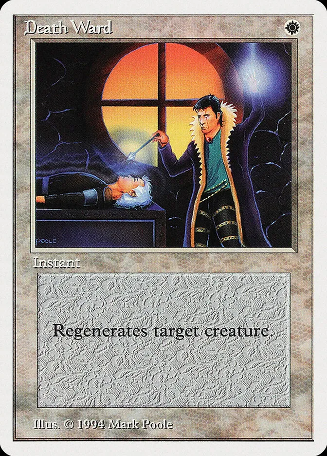 1994 Summer Magic / Edgar Death Ward common #16 common card image