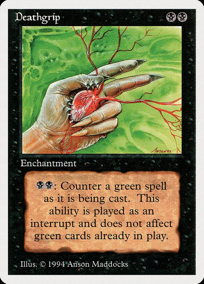 1994 Summer Magic / Edgar Deathgrip uncommon #101 uncommon card image