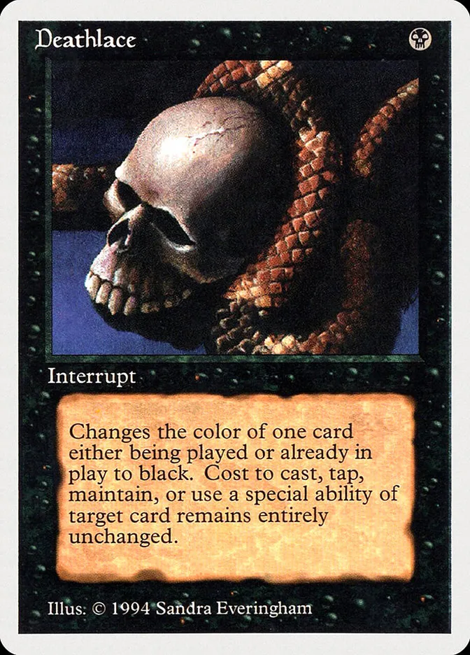 1994 Summer Magic / Edgar Deathlace rare #102 rare card image