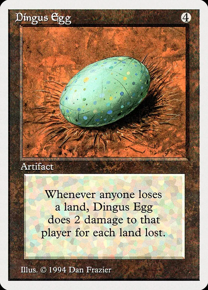 1994 Summer Magic / Edgar Dingus Egg rare #244 rare card image