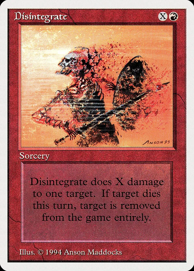1994 Summer Magic / Edgar Disintegrate common #142 common card image