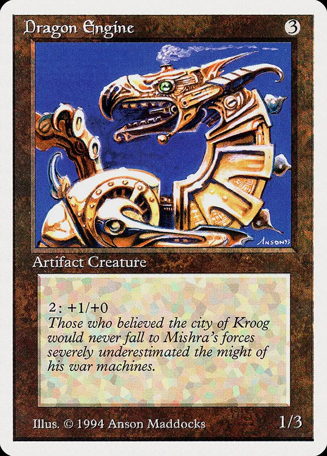 1994 Summer Magic / Edgar Dragon Engine rare #246 rare card image