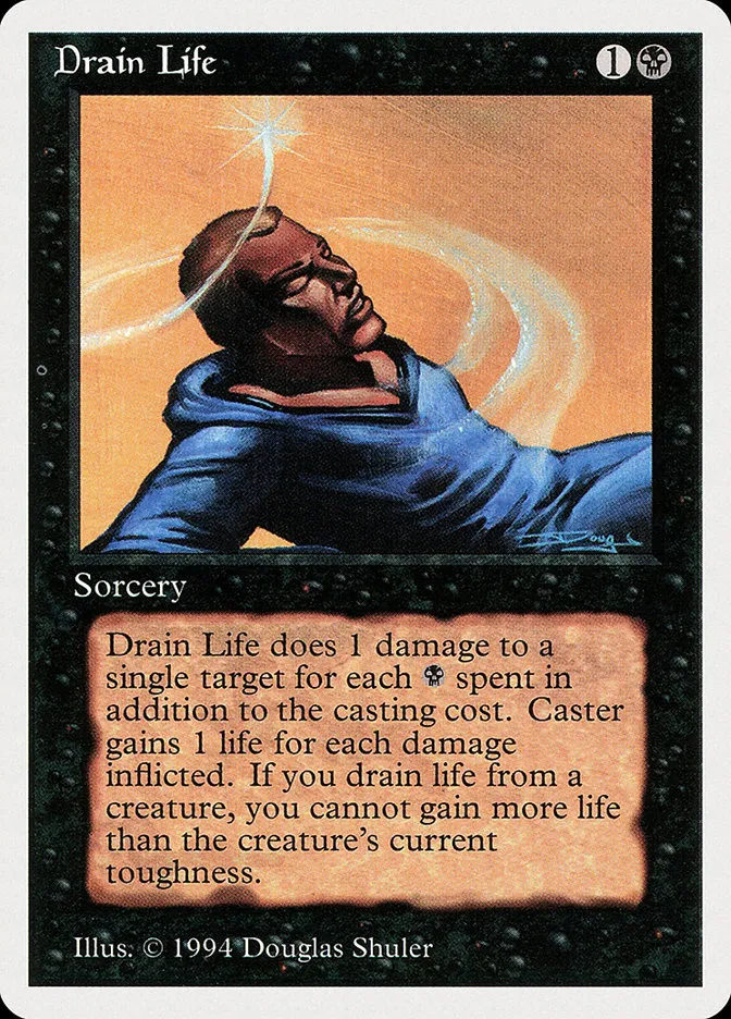 1994 Summer Magic / Edgar Drain Life common #106 common card image