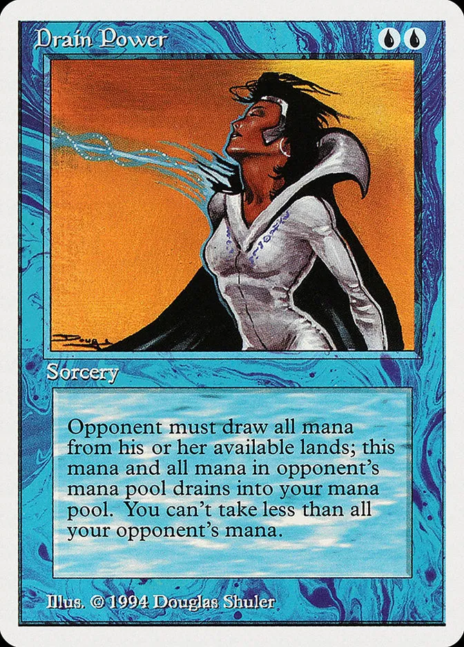1994 Summer Magic / Edgar Drain Power rare #56 rare card image
