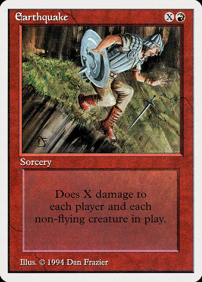 1994 Summer Magic / Edgar Earthquake #148 rare card image