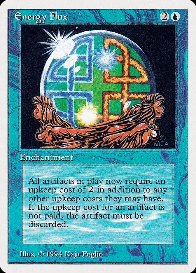 1994 Summer Magic / Edgar Energy Flux uncommon #57 uncommon card image