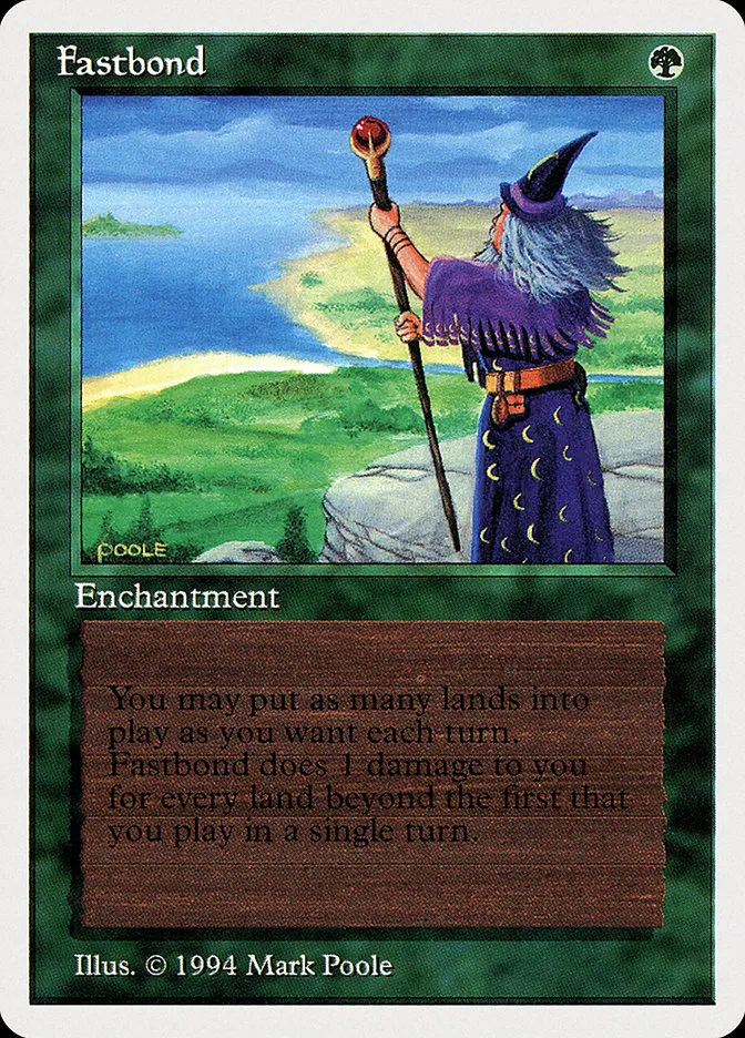 1994 Summer Magic / Edgar Fastbond rare #194 rare card image