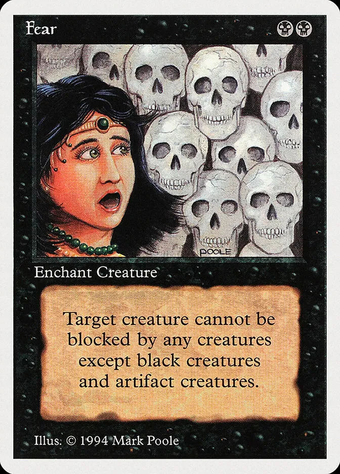 1994 Summer Magic / Edgar Fear common #111 common card image