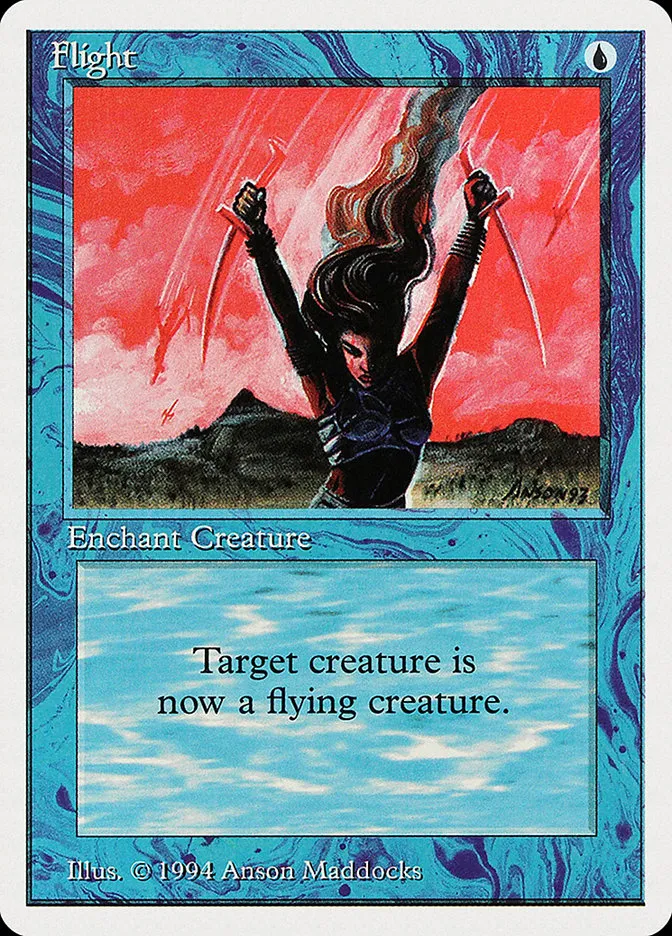 1994 Summer Magic / Edgar Flight common #59 common card image