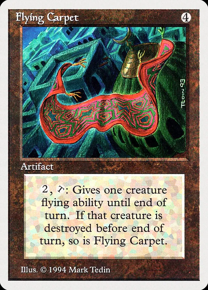 1994 Summer Magic / Edgar Flying Carpet rare #248 rare card image