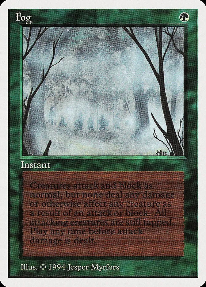 1994 Summer Magic / Edgar Fog common #195 common card image
