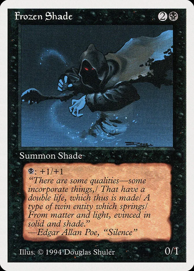 1994 Summer Magic / Edgar Frozen Shade common #112 common card image