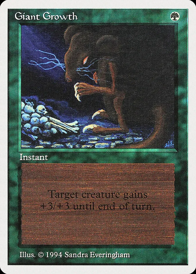 1994 Summer Magic / Edgar Giant Growth #199 common card image