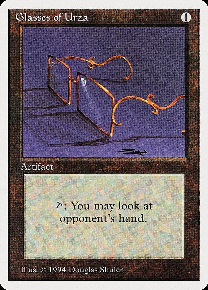 1994 Summer Magic / Edgar Glasses of Urza uncommon #249 uncommon card image