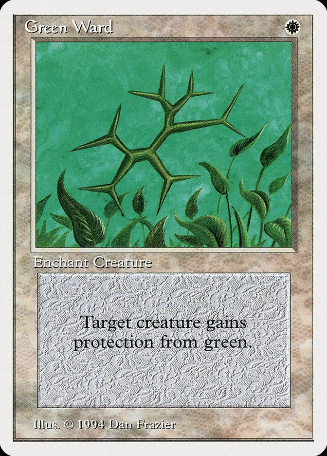 1994 Summer Magic / Edgar Green Ward uncommon #20 uncommon card image