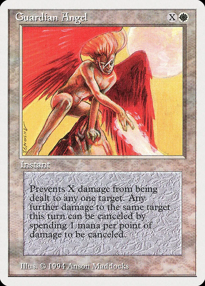 1994 Summer Magic / Edgar Guardian Angel common #21 common card image