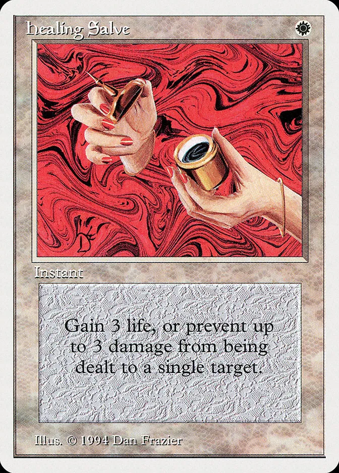 1994 Summer Magic / Edgar Healing Salve common #22 common card image