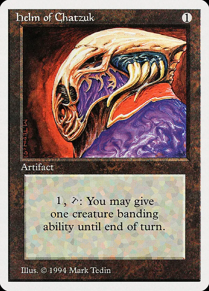 1994 Summer Magic / Edgar Helm of Chatzuk rare #250 rare card image