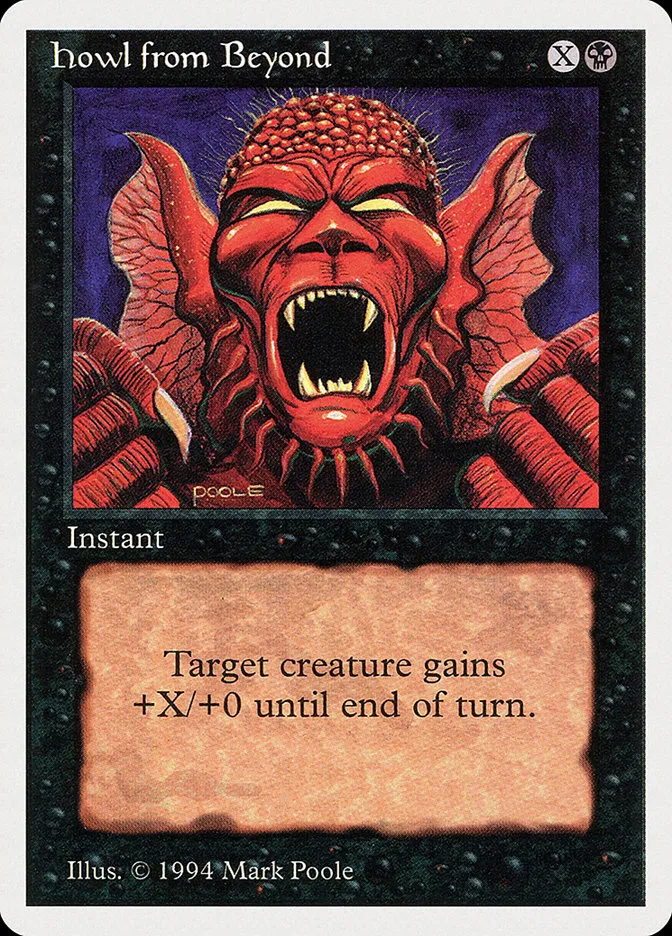 1994 Summer Magic / Edgar Howl from Beyond #114 common card image