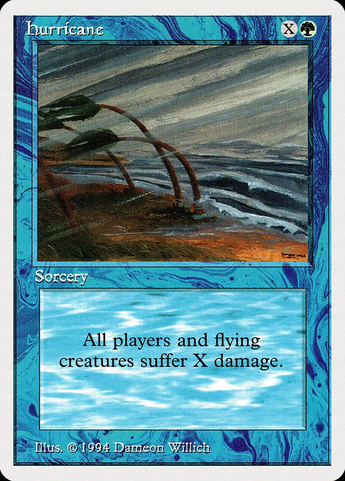 1994 Summer Magic / Edgar Hurricane uncommon #202 uncommon card image