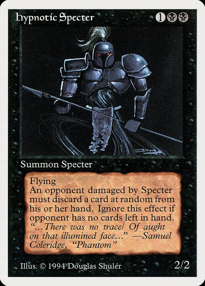 1994 Summer Magic / Edgar Hypnotic Specter uncommon #115 uncommon card image