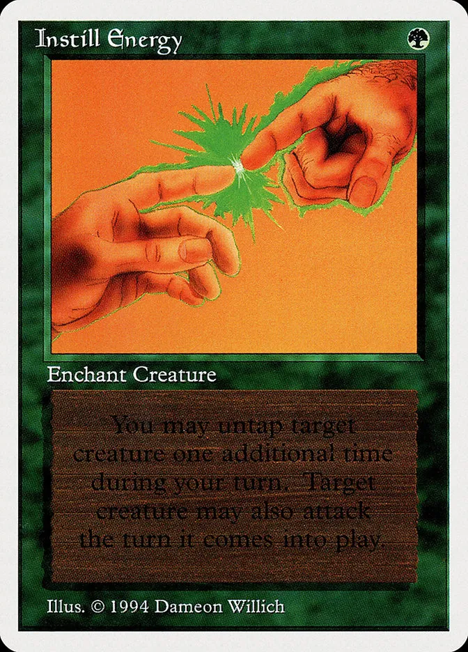 1994 Summer Magic / Edgar Instill Energy uncommon #203 uncommon card image