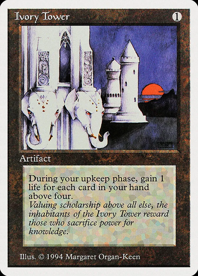 1994 Summer Magic / Edgar Ivory Tower rare #254 rare card image