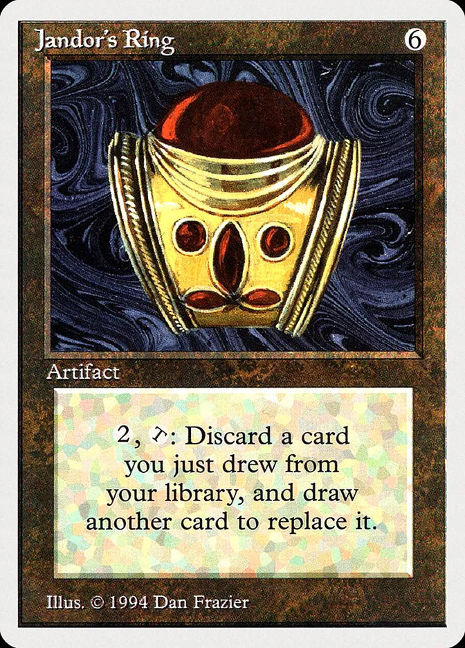 1994 Summer Magic / Edgar Jandor's Ring rare #256 rare card image