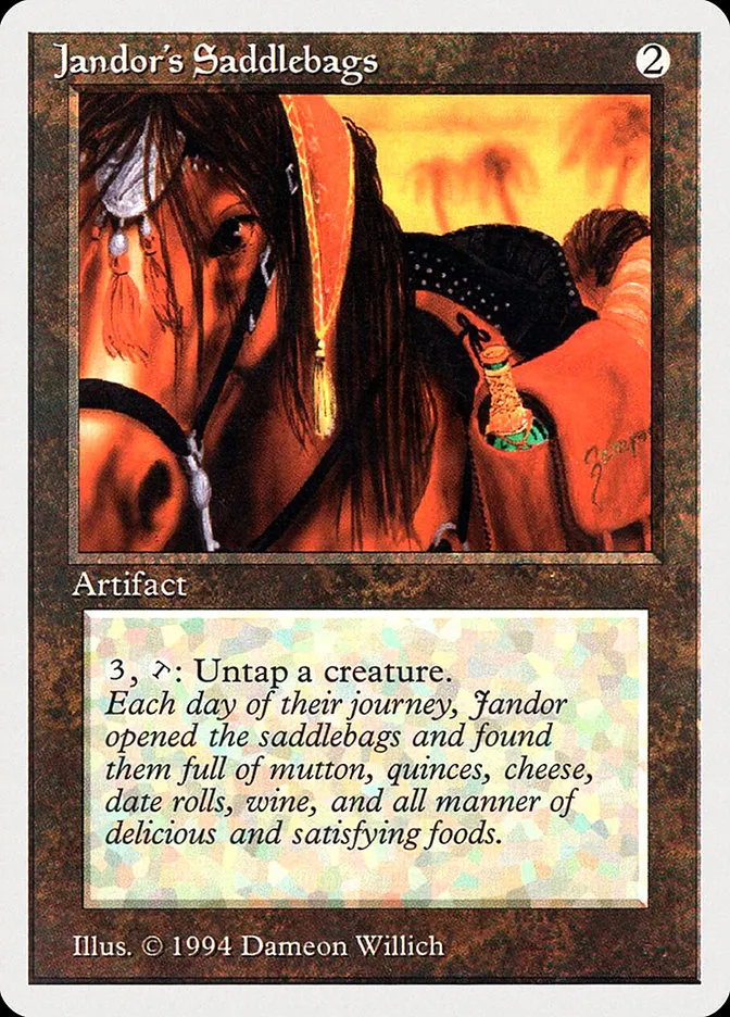 1994 Summer Magic / Edgar Jandor's Saddlebags #257 rare card image