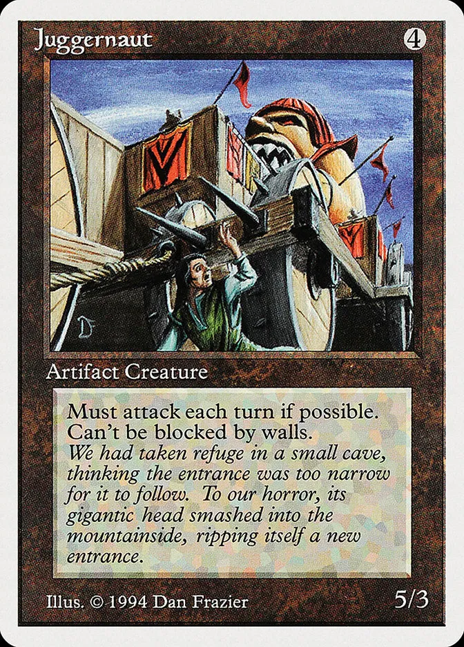 1994 Summer Magic / Edgar Juggernaut uncommon #259 uncommon card image