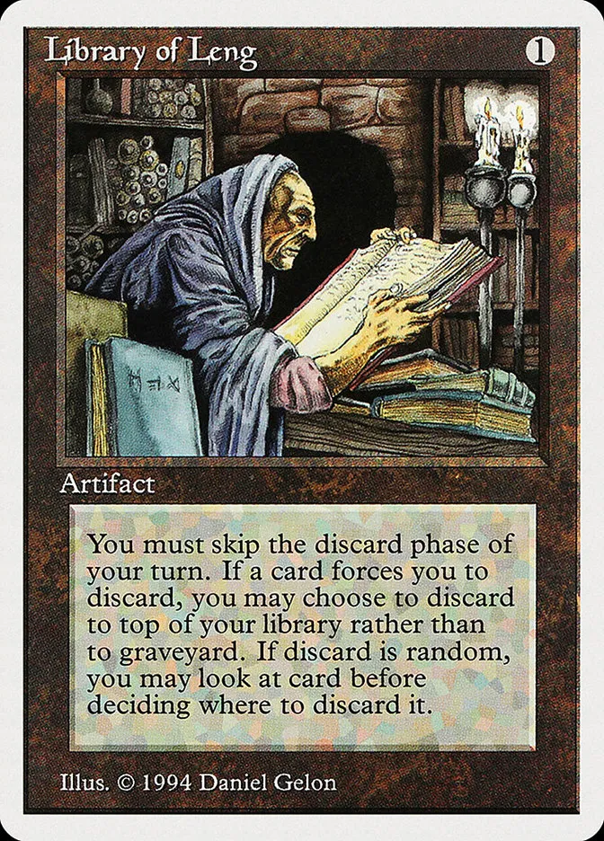 1994 Summer Magic / Edgar Library of Leng uncommon #261 uncommon card image