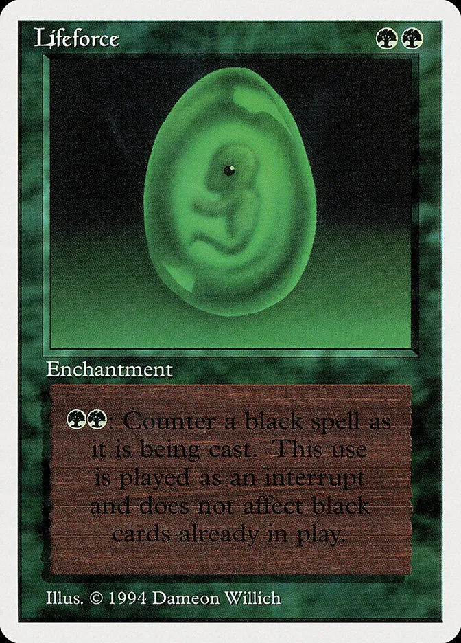 1994 Summer Magic / Edgar Lifeforce uncommon #207 uncommon card image
