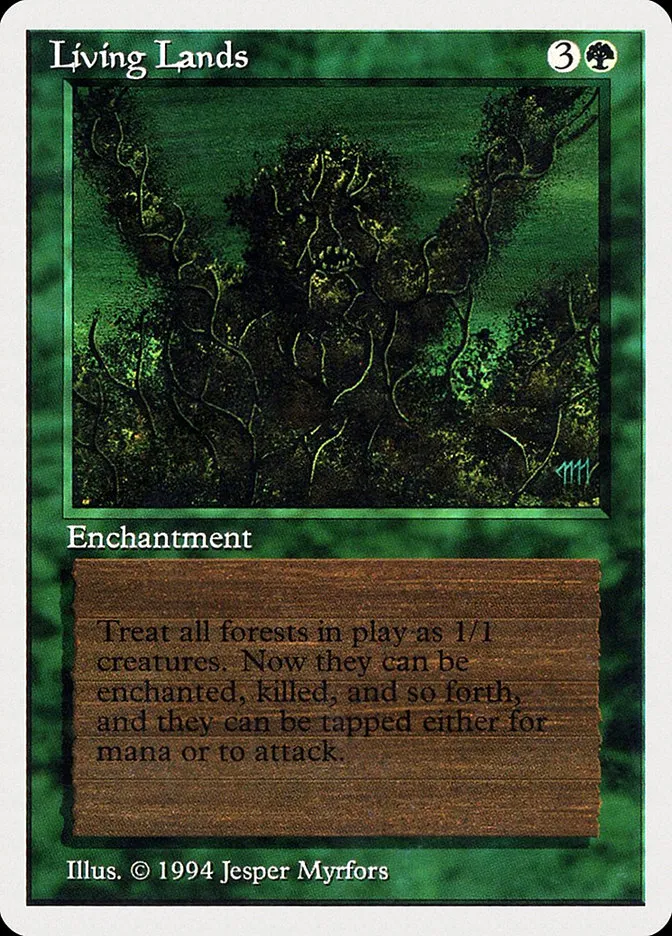 1994 Summer Magic / Edgar Living Lands #210 rare card image