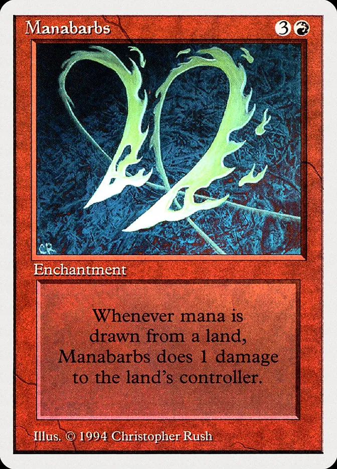 1994 Summer Magic / Edgar Manabarbs rare #165 rare card image