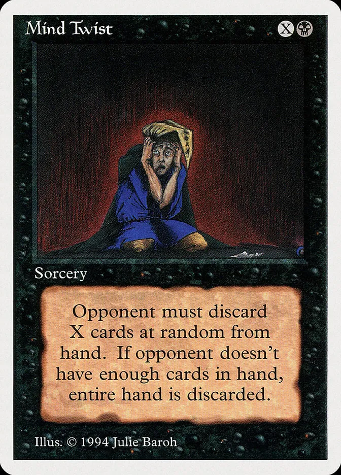 1994 Summer Magic / Edgar Mind Twist rare #117 rare card image
