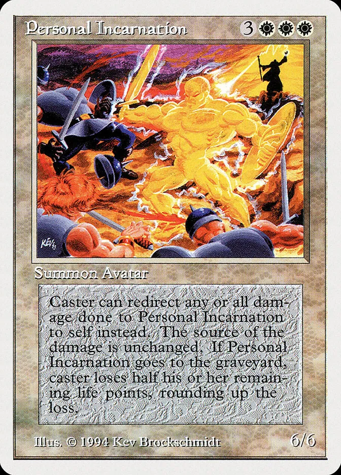 1994 Summer Magic / Edgar Personal Incarnation rare #31 rare card image
