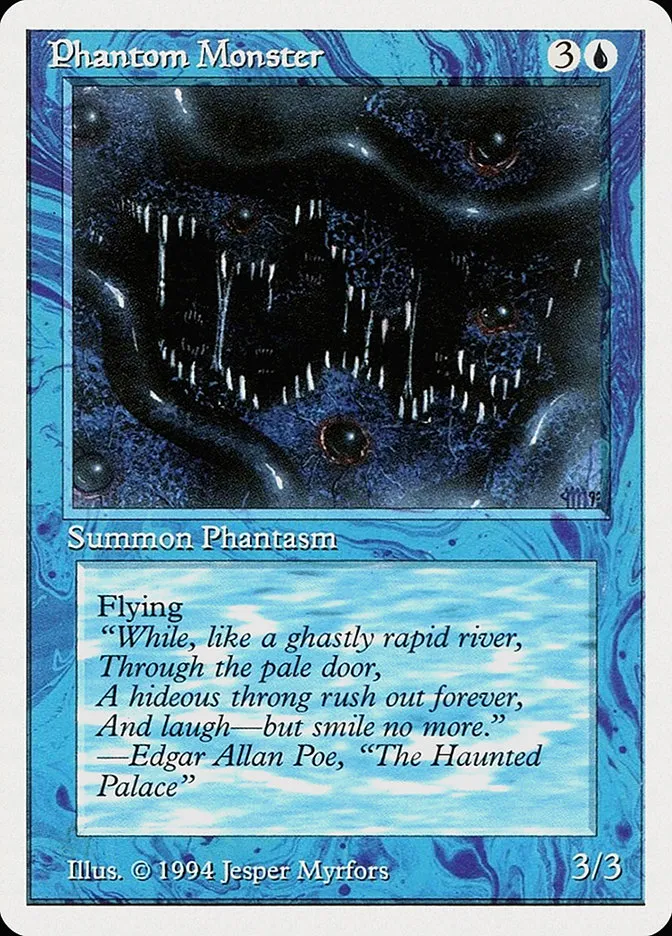 1994 Summer Magic / Edgar Phantom Monster uncommon #71 uncommon card image