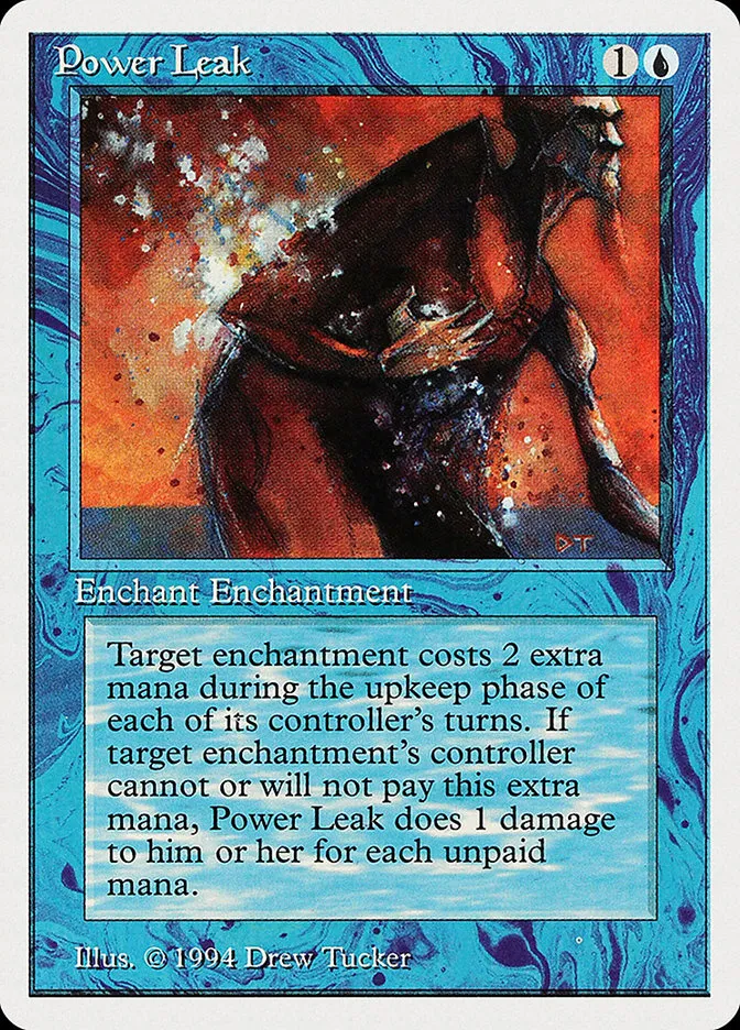 1994 Summer Magic / Edgar Power Leak common #73 common card image