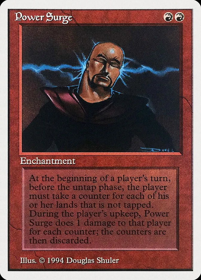 1994 Summer Magic / Edgar Power Surge rare #170 rare card image
