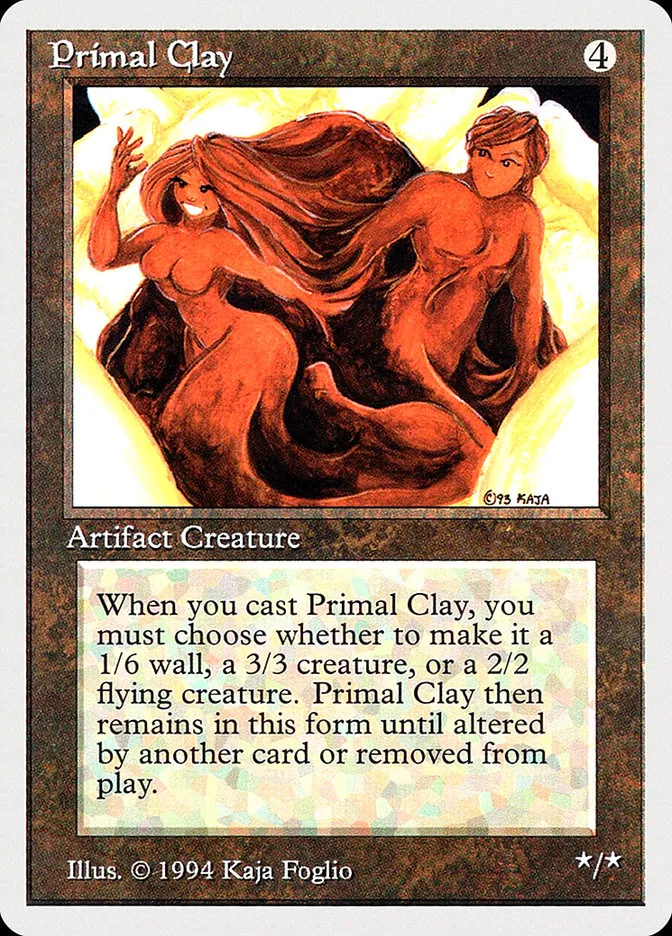1994 Summer Magic / Edgar Primal Clay rare #271 rare card image